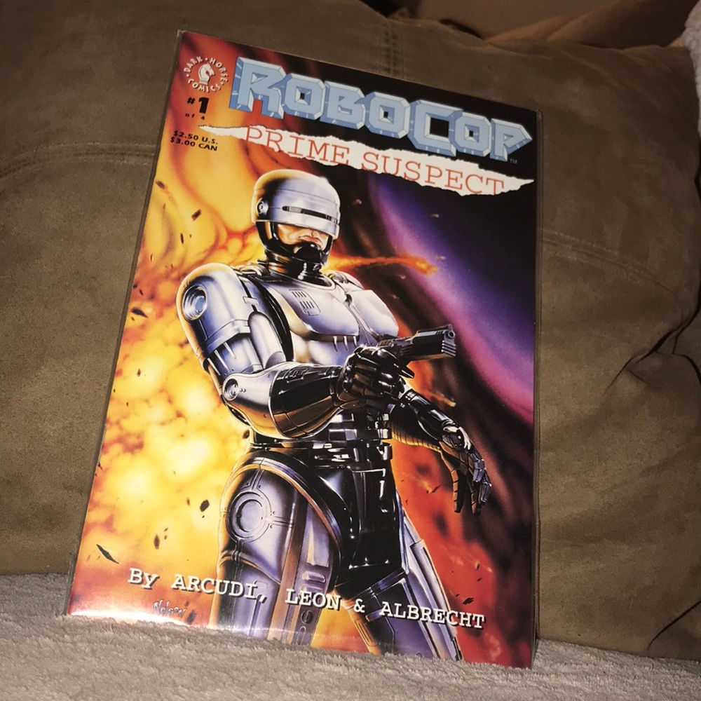 1992 Dark horse comics Robocop prime suspect 1